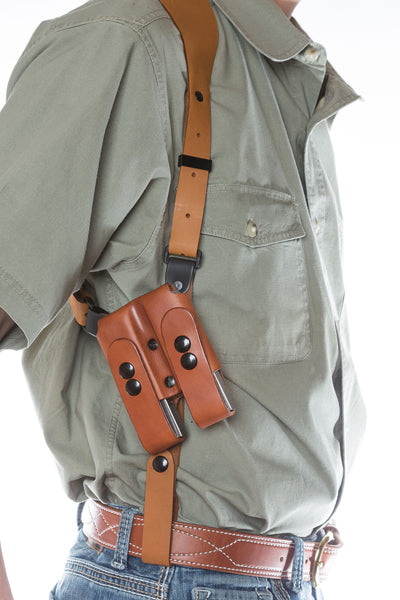 Shoulder holster, Simple Shoulder Rig Mag Pouch view
