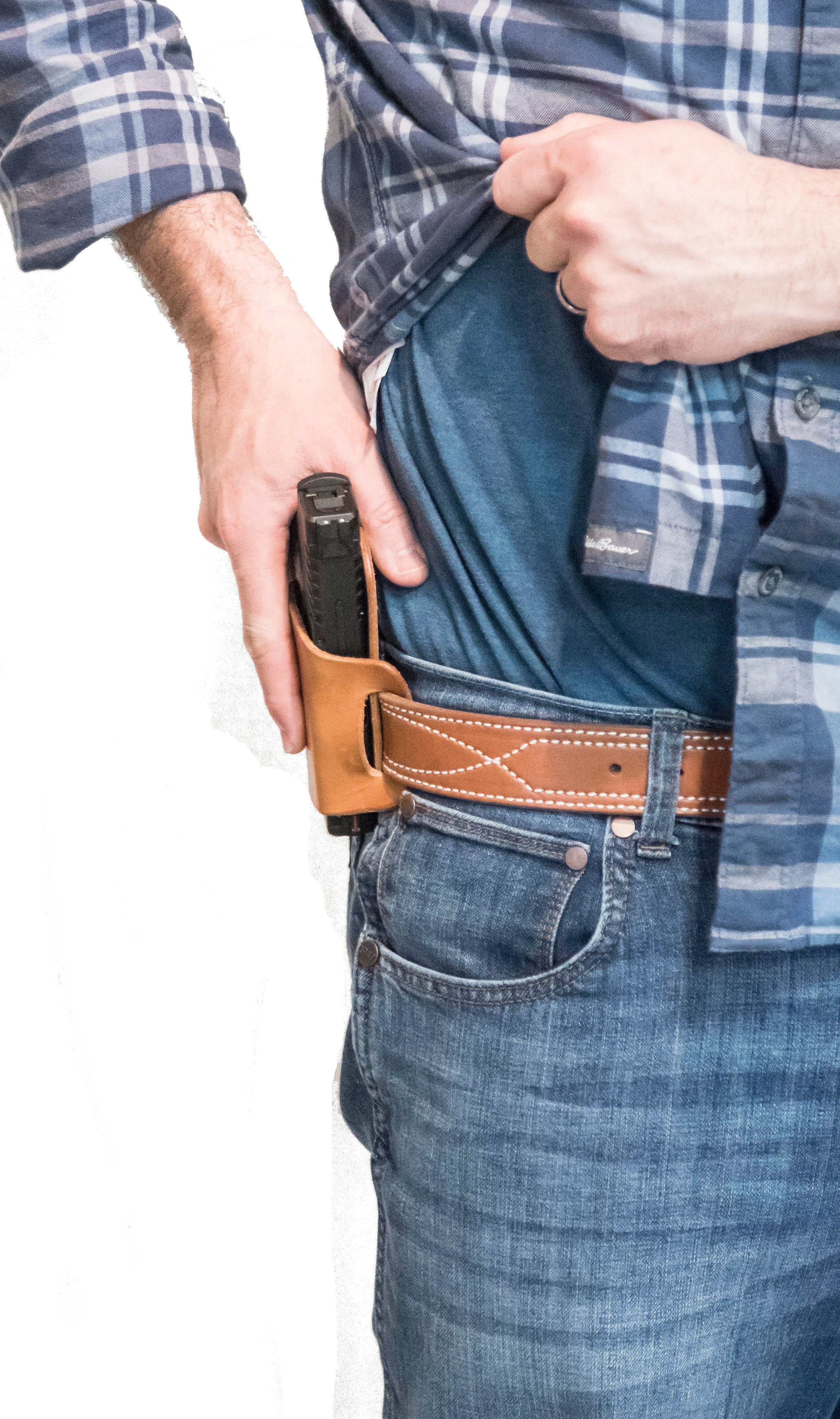 Belt slide outlet