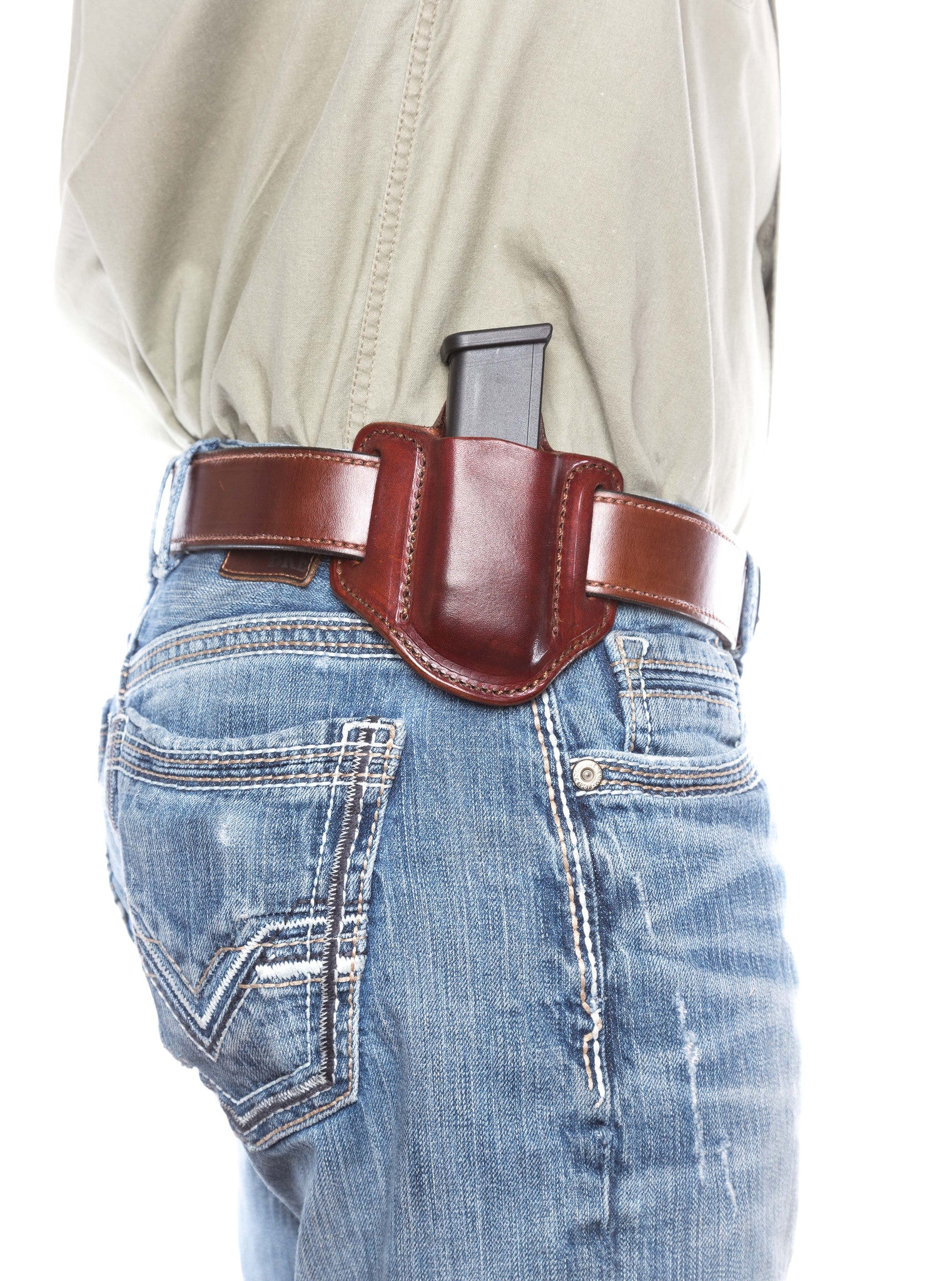 Belt magazine holder top