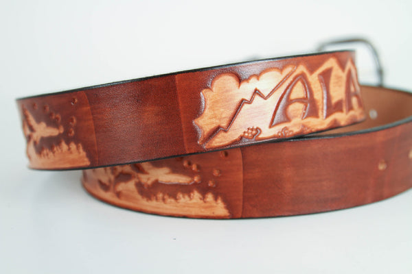 Belt - Alaska Souvenir Leather Belts