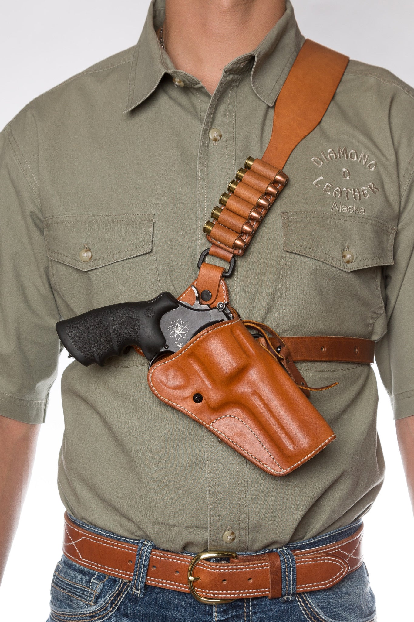 Leather Rifle Accessories, Diamond D Custom Leather