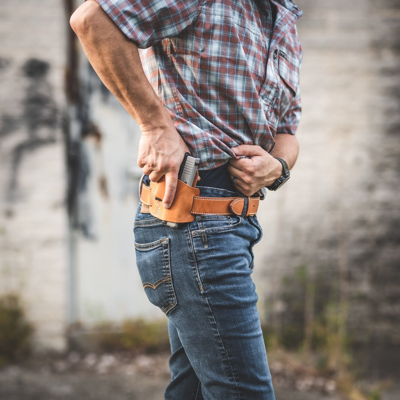leather dress gun belt Leather Gun Belts & Concelead Carry EDC Dress Belts - Nexbelt - gun-belt