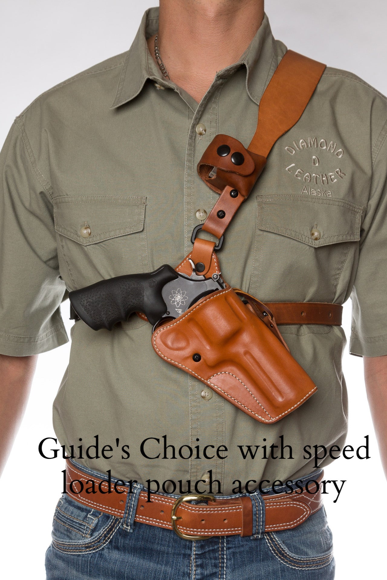 Guide's Choice Leather Chest Holster