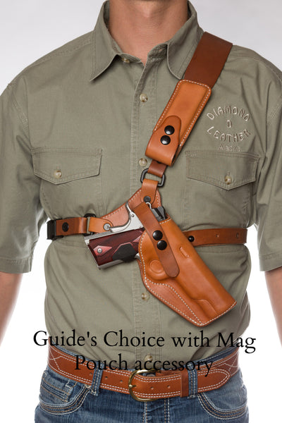Leather Chest Holster - Guide's Choice™ Leather Chest Holster